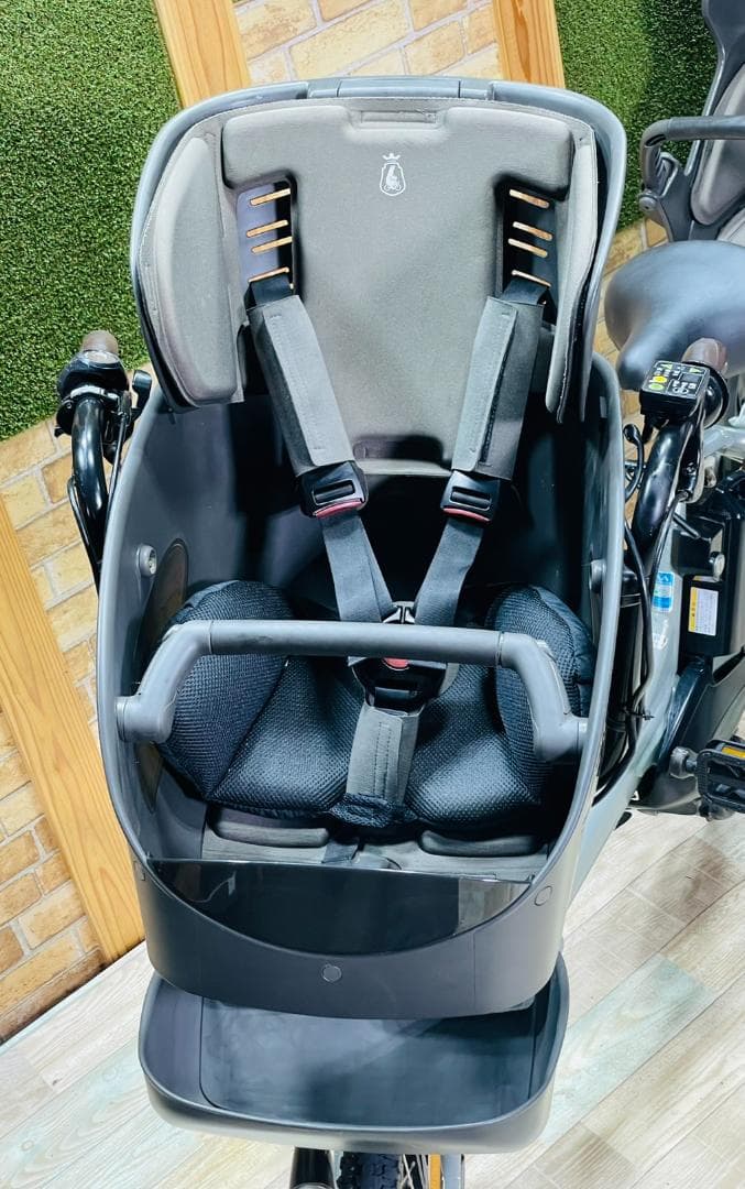 値上直前 2019年ビッケ ブリヂストン　子供乗せ電動アシスト自転車 H3775