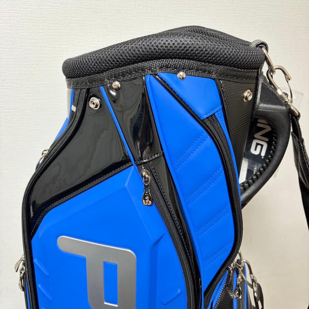 【極美品】PING オーセンティックカート ゴルフ キャディバッグ 9型 現行