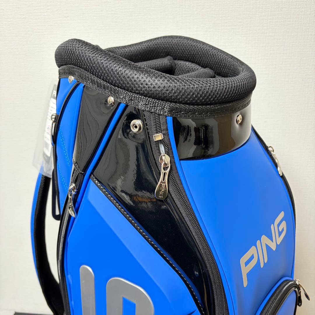 【極美品】PING オーセンティックカート ゴルフ キャディバッグ 9型 現行