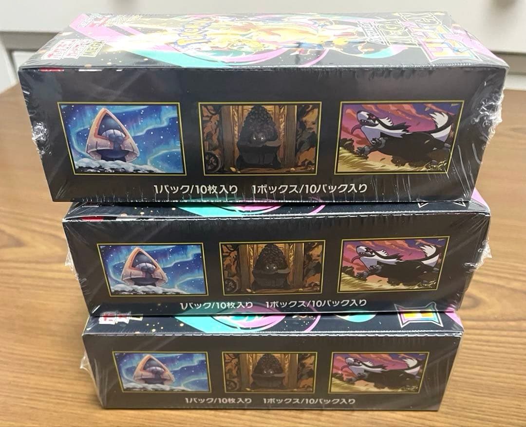 ポケモンカードゲーム MEGAドリームex 3BOX シュリンク付き まとめ売り