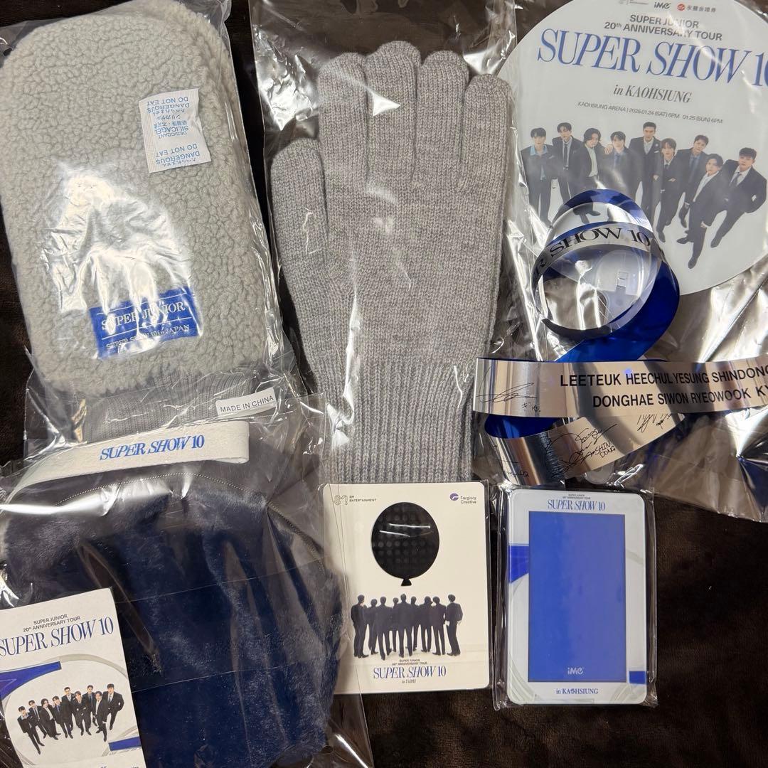SUPER SHOW 10 グッズセット（日本、台湾、マカオ）