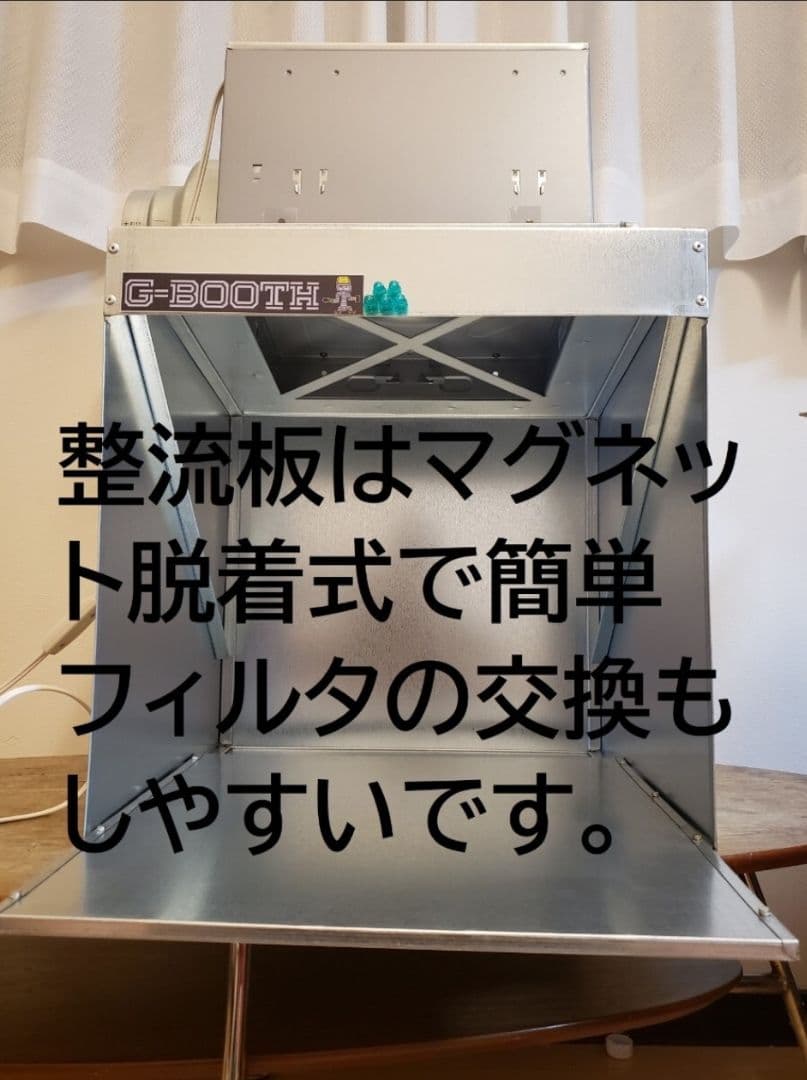 セール品静音塗装ブース　G-BOOTH M-02 350M3/H モデル