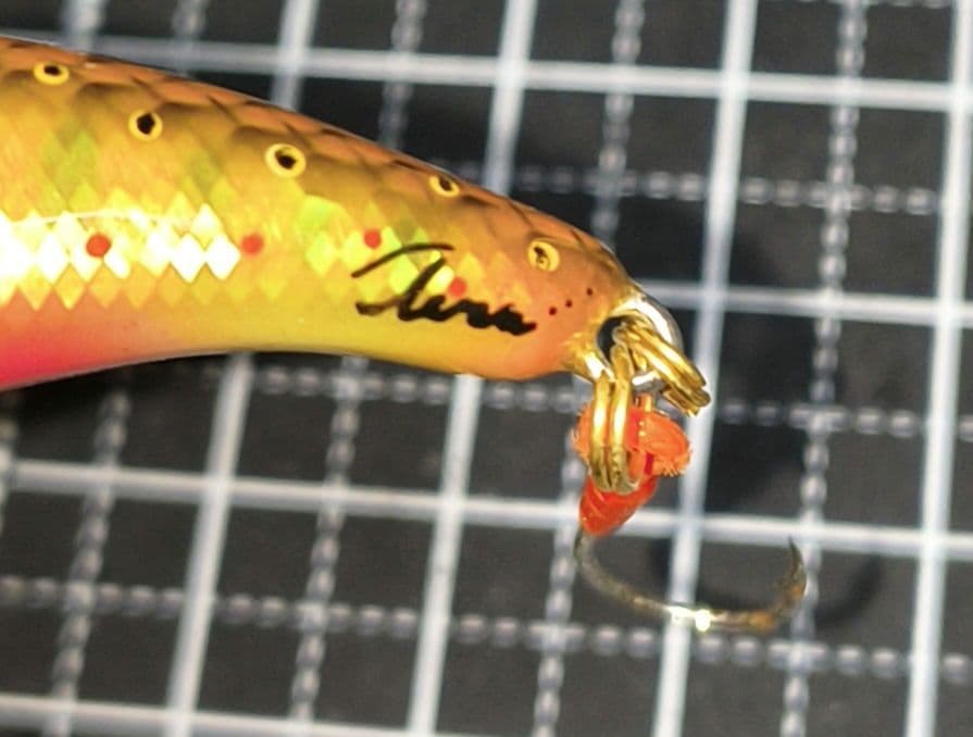 ハンドメイド　ミノー　約２グラム
