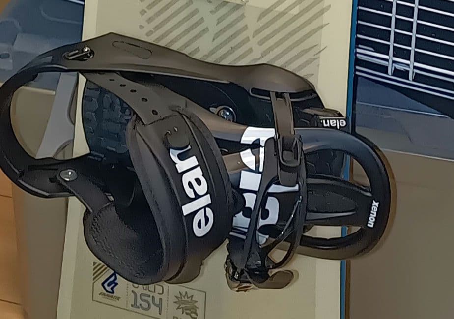 スノーボード　バインディング　ELAN　XEXON　SMサイズ　美品