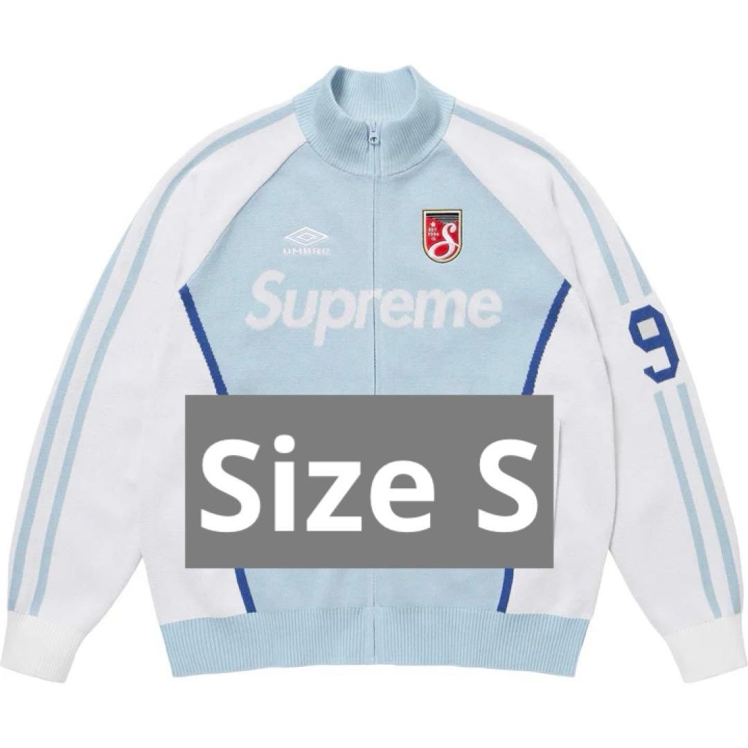 ウェア Supreme x Umbro Zip Up Sweater \"LightBlu