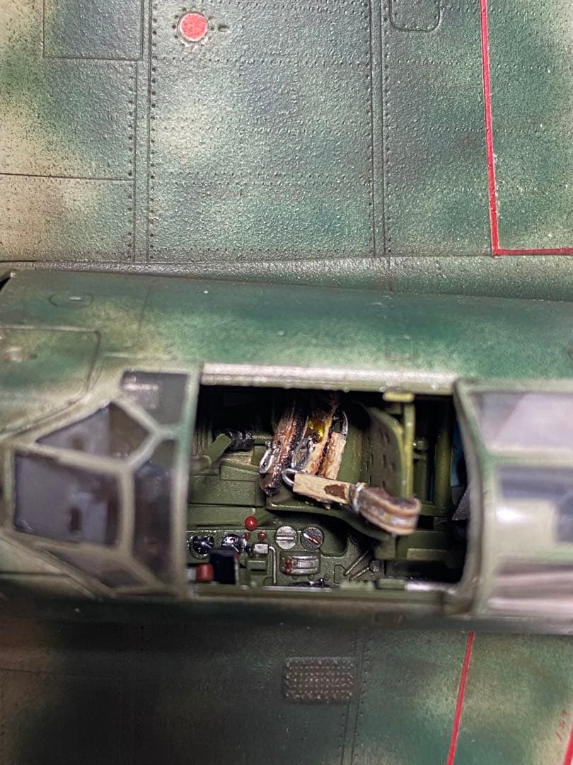 完成品　タミヤ 1/48 零戦 零式艦上戦闘機 22型　ラバウルの魔王　西沢広義