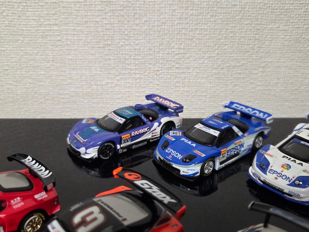 美品　ミニカー　SUPER　GT D1 ラリー　8台