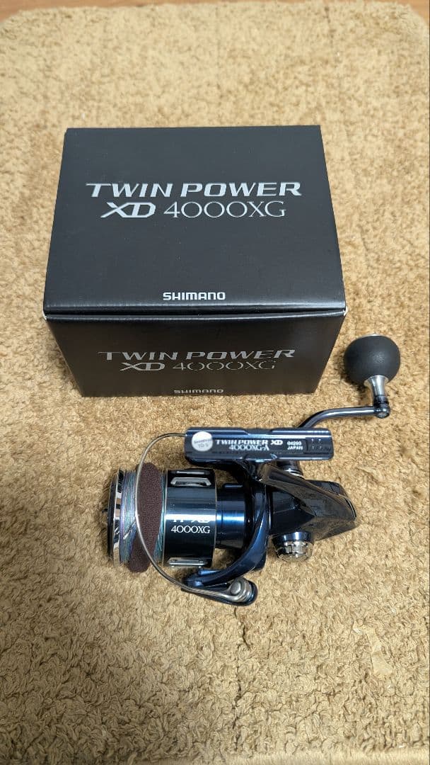 リール SHIMANO TWIN POWER XD 4000XG