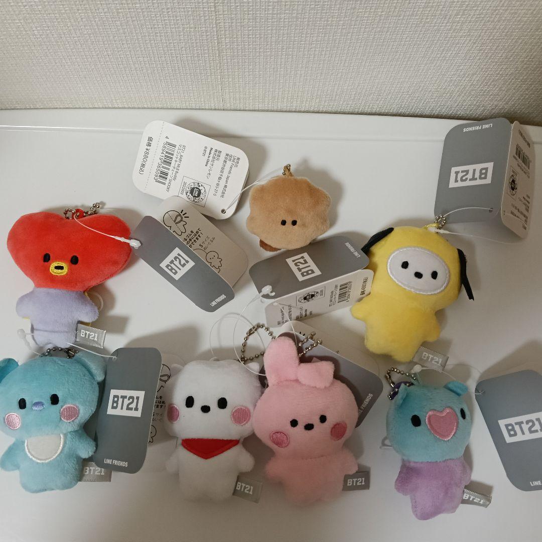 BT21 BABYBuddy minini マスコットキーチェーン　7体セット