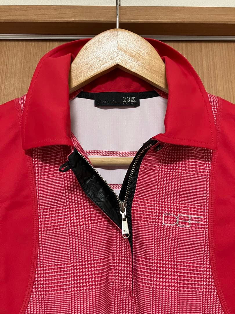 希少 美品 23区GOLF ハーフジップ シャツ 長袖 23区 ゴルフ DBF