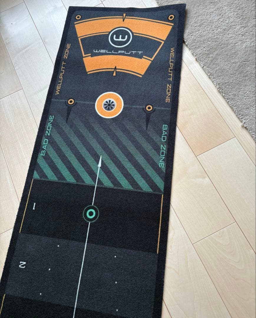WELLPUTT パッティングマット 約2メートル（a）