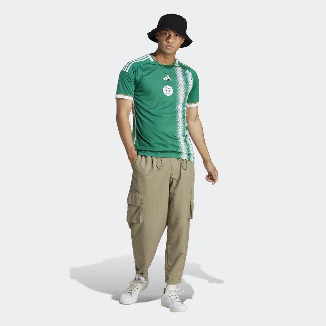⭐️新品未使用 adidas⭐️アルジェリア代表 ユニフォーム アウェイ 半袖