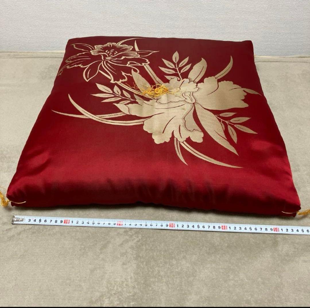 誂え品　高級座布団5枚　来客用　座布団　ハレの日　慶事　婚礼　嫁入り　お祝い事