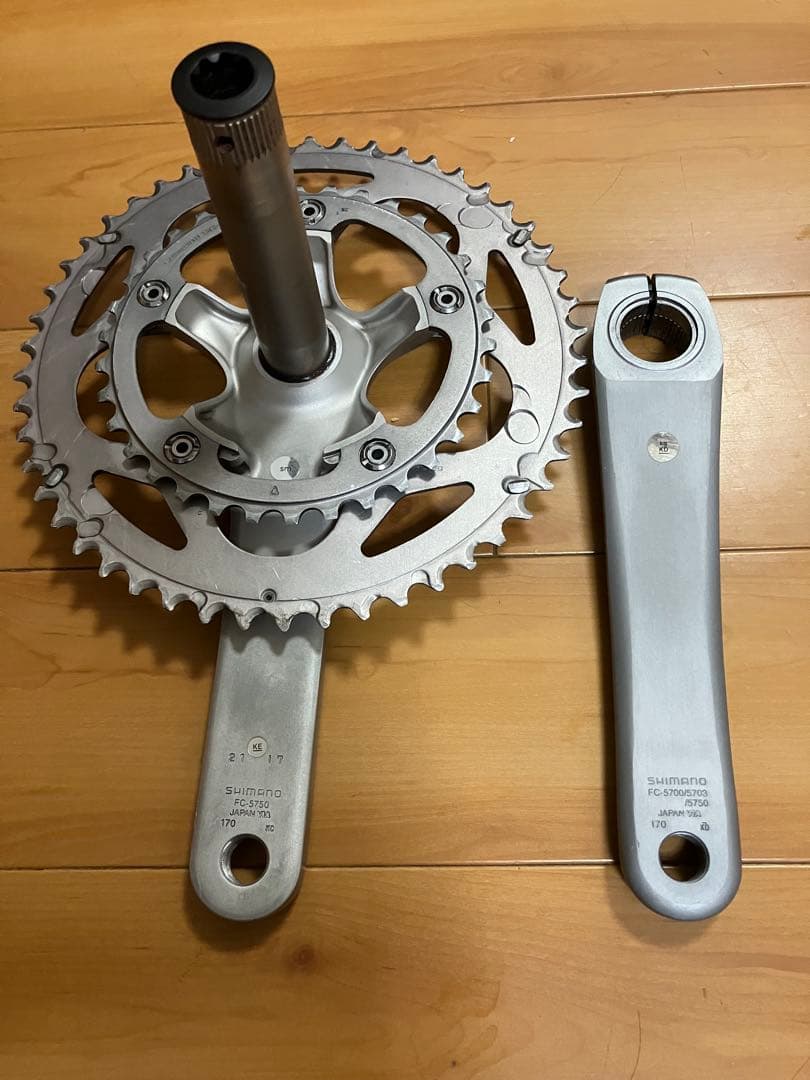シマノ 5700系105 2×11sセット170-50/34 11〜25T