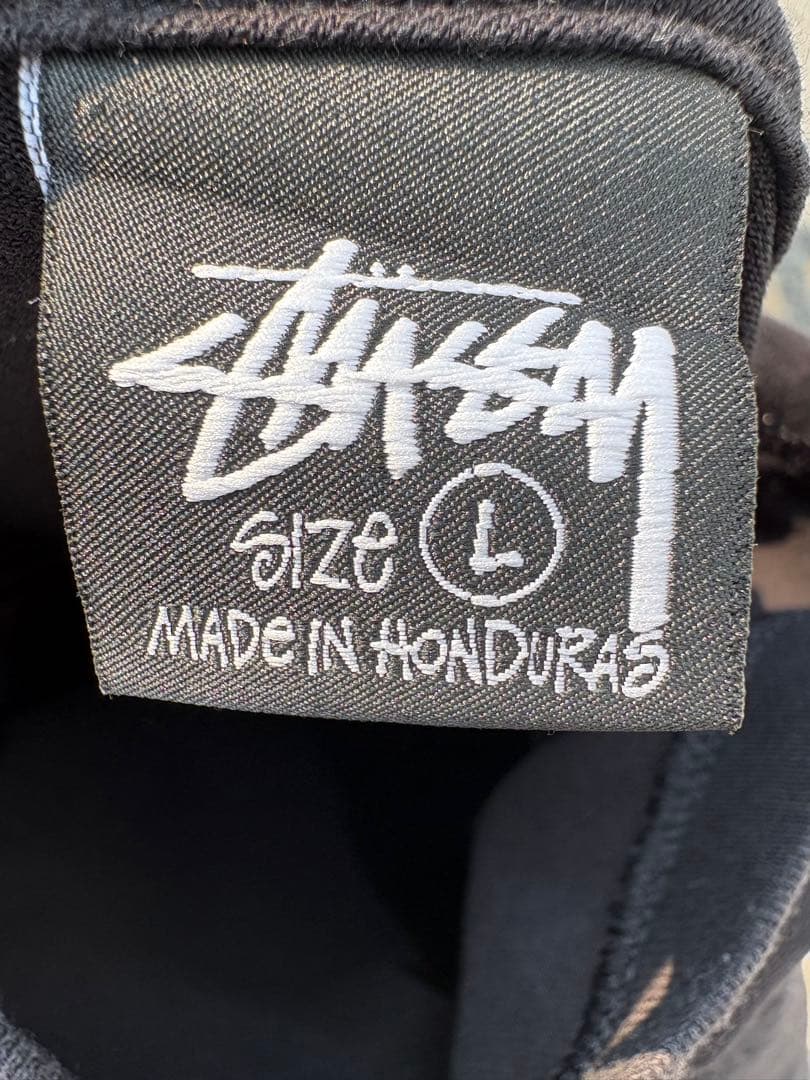 Stussy ブラック Tシャツ Lサイズ
