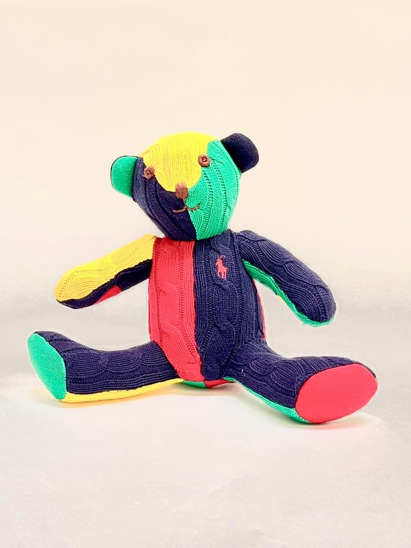 POLO RALPH LAUREN ポロ ラルフ ローレン パッチワークベア1体