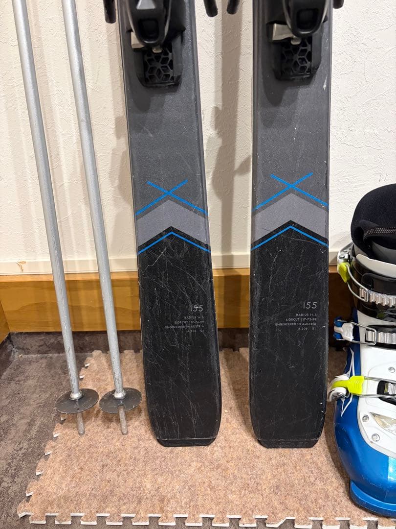 ★4点セット メンテナンス.HOTWAX済★ salomon head k2