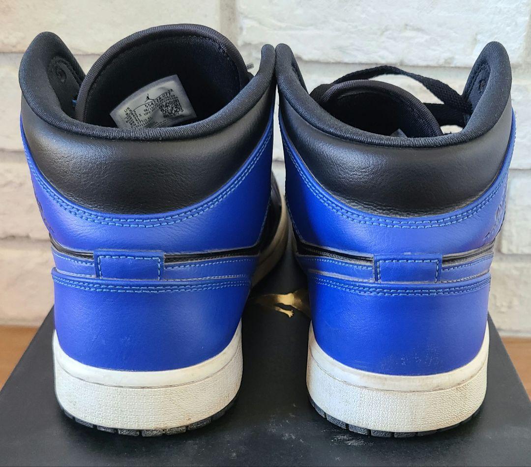 Nike Air Jordan 1 MID 青/黒