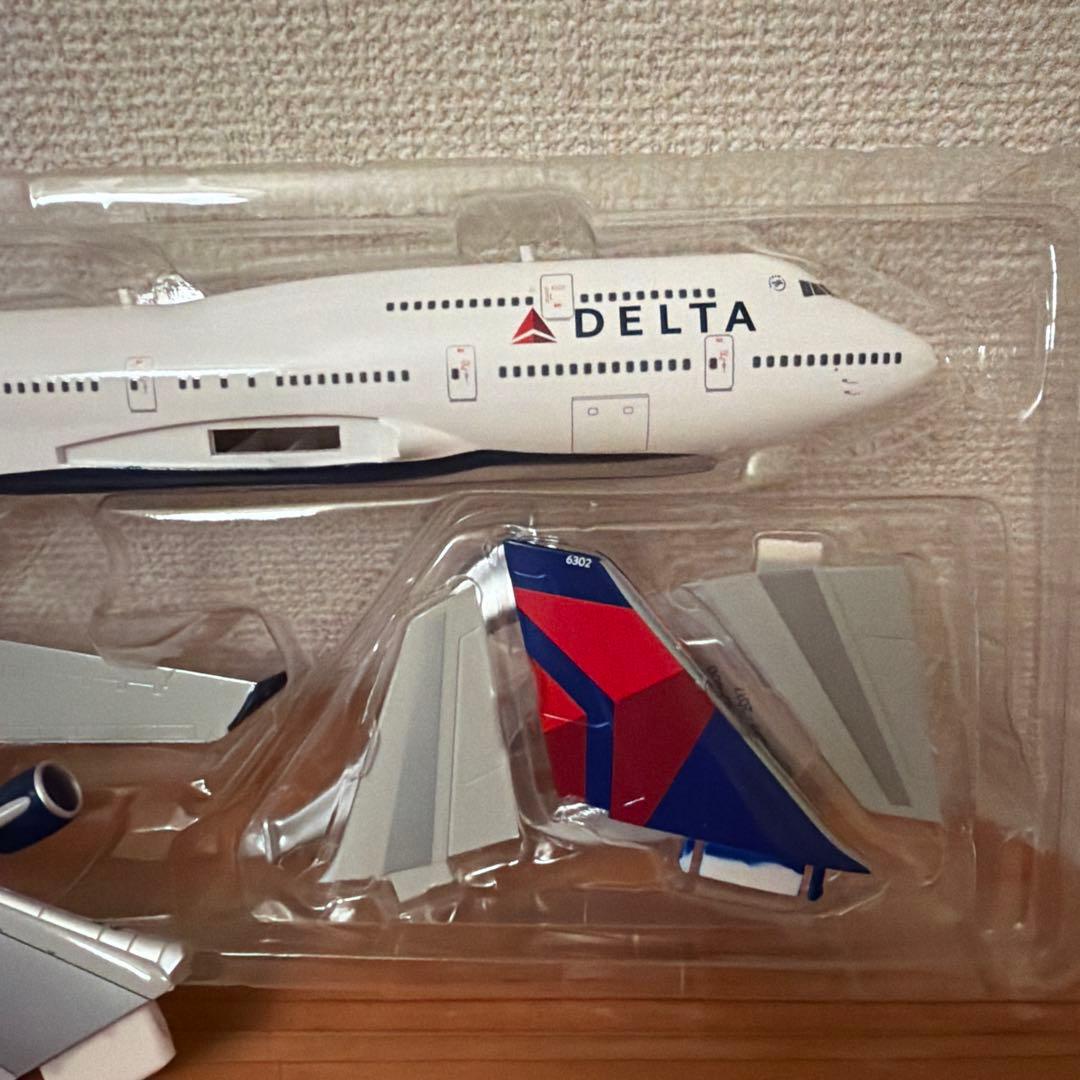 1/200デルタ航空 DELTA 747-400 ラストフライト 24