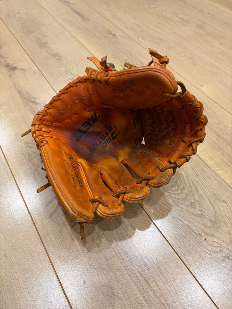 ZETT一般硬式内野手オーダーグローブ！廃盤品！高校野球対応品！