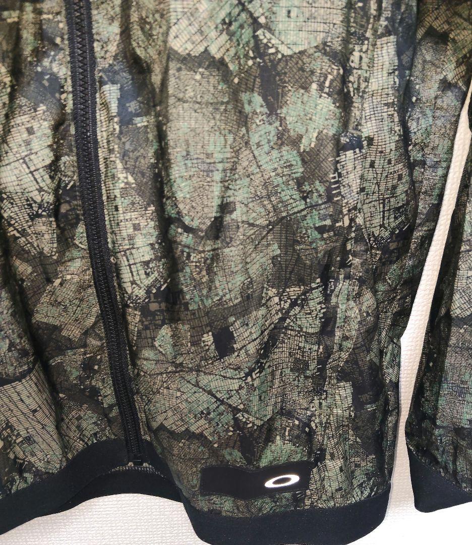 OAKLEY オークリー 17FW 希少 総柄 XL相当 ウィンドブレーカー