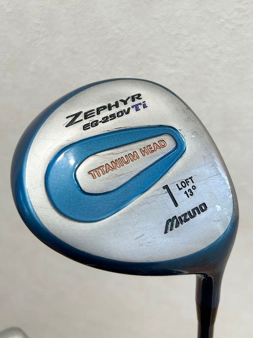 【お試し価格】レディース　ドライバー　7番アイアン　2本セット　青　紫