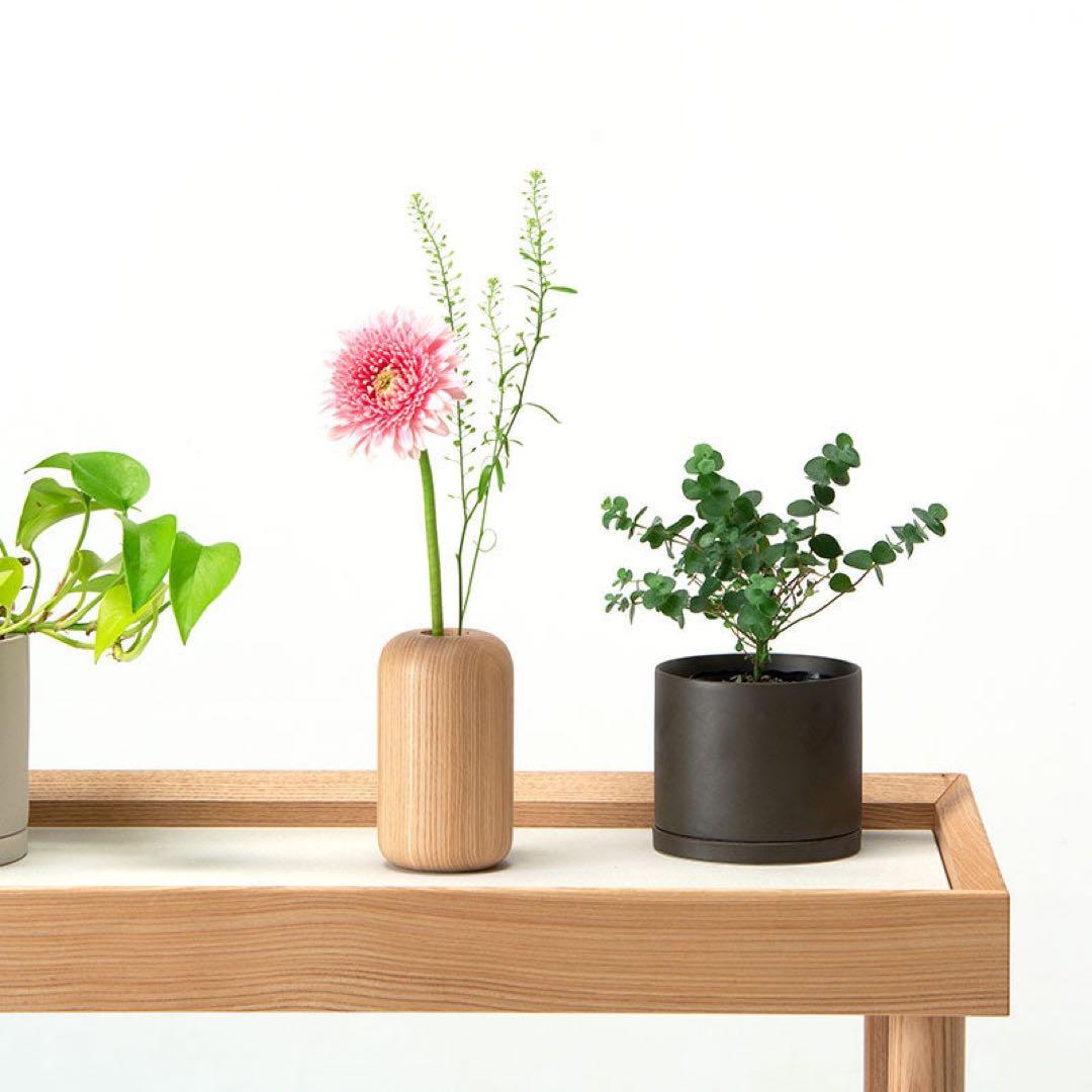 【新品未使用】コサイン ラウンドベース　花瓶