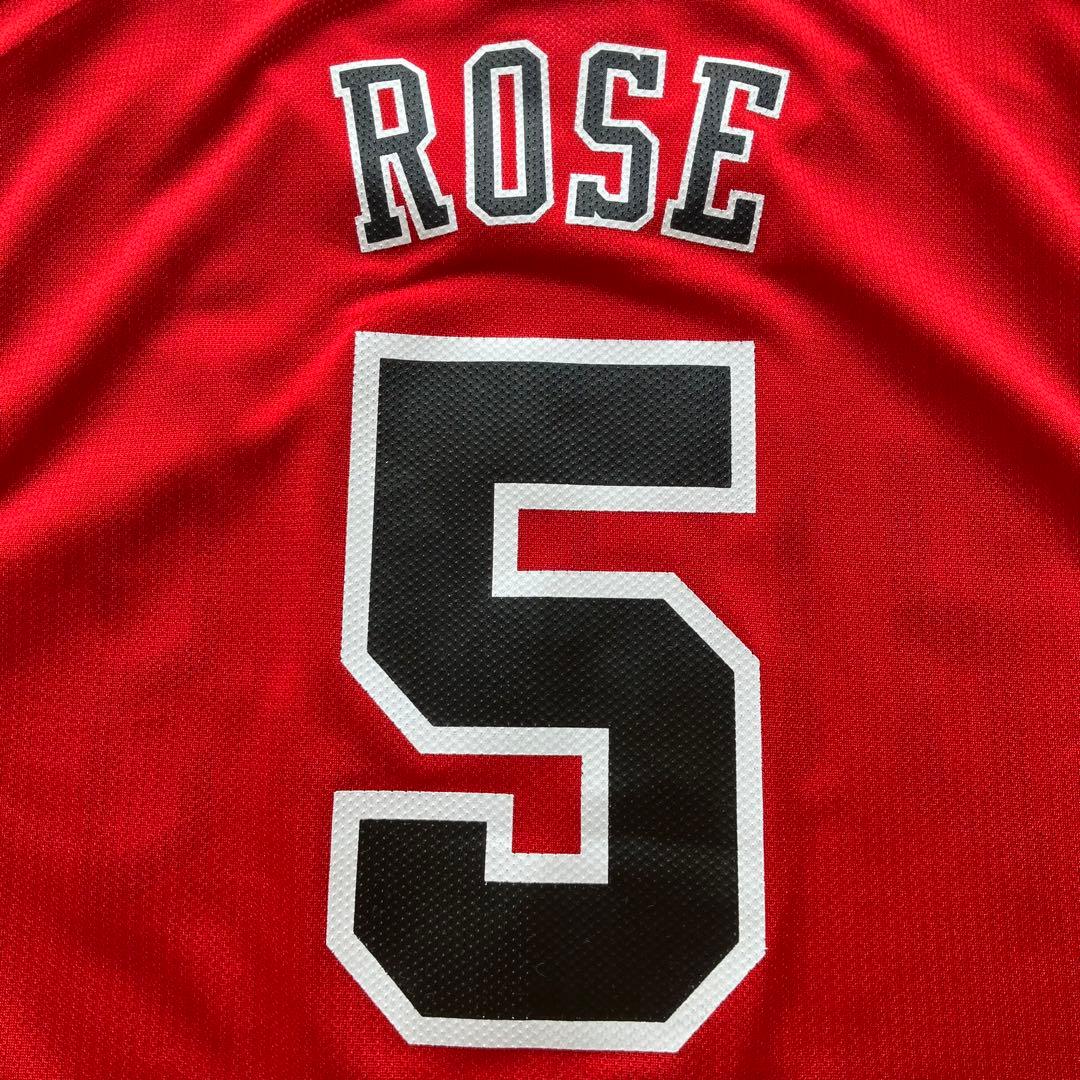 BULLS ジェイレン・ローズ ROSE ＃5 NBA ユニフォーム シャツ