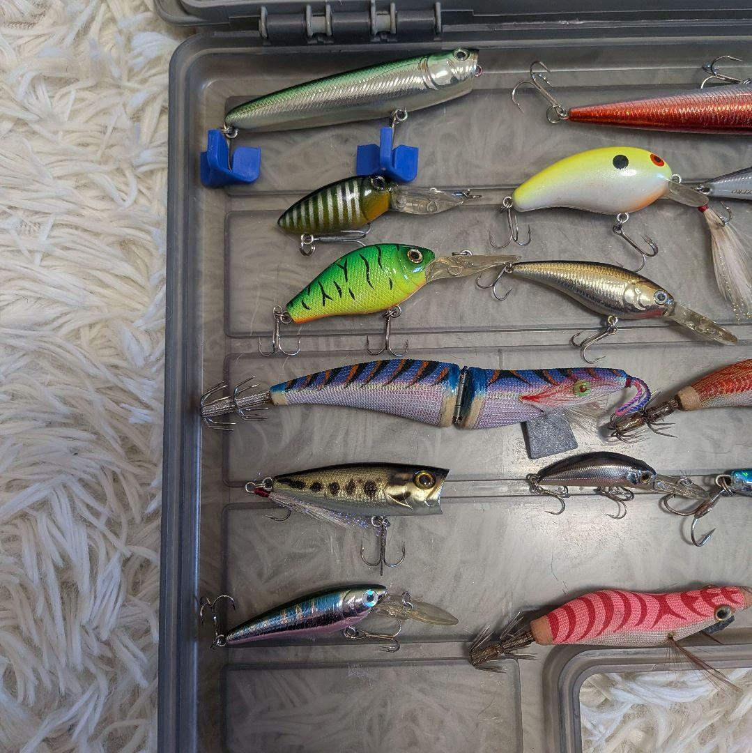 釣り ルアー フライ エギ まとめ売り 42点 フグ エビ 等