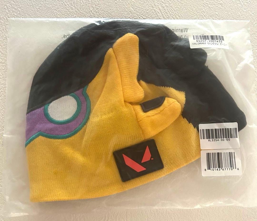 【新品・公式】VALORANT ウィングマン ビーニー ゲッコー ニット帽