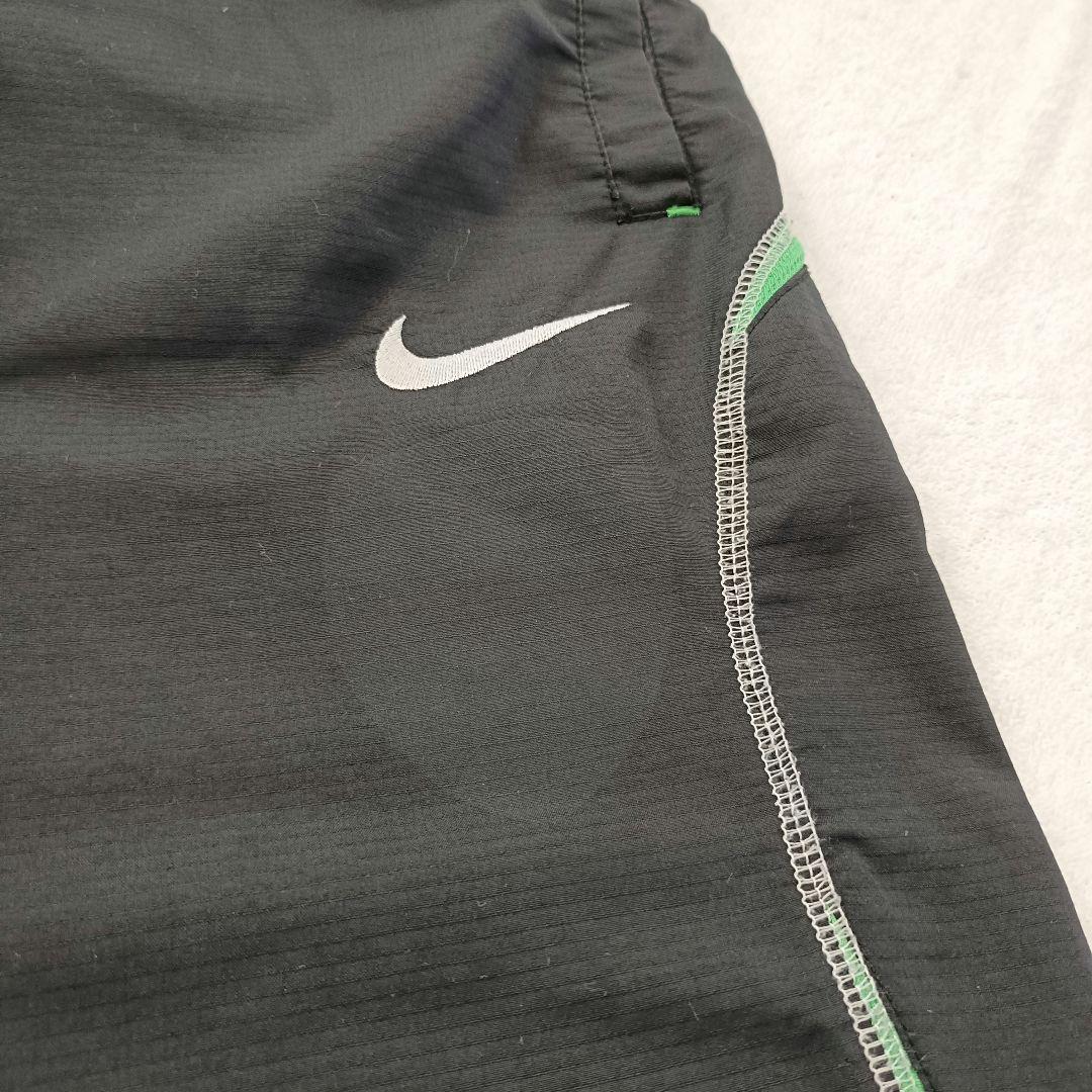 ★激レア☆　90S　NIKE XL ピステパンツ ブラック/グリーン　ナイキ