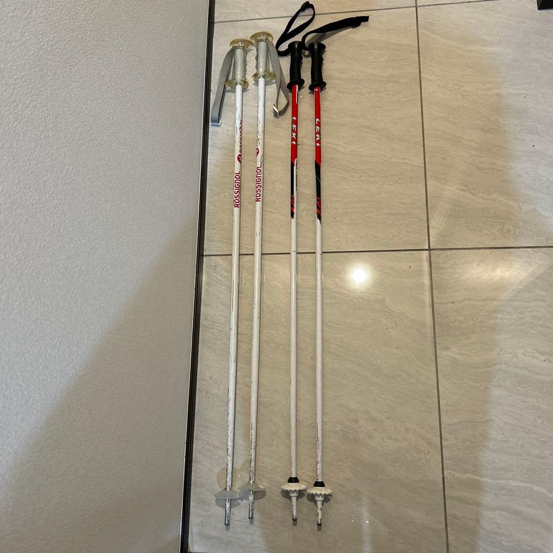 ユゥジンex 　ROSSIGNOL PURSUIT 156cm+ストック