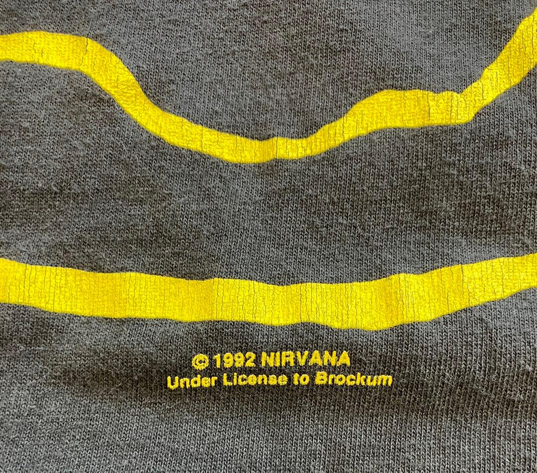 【【最終SALE】当時90s】NIRVANAカートコバーン ニルバーナTシャツ