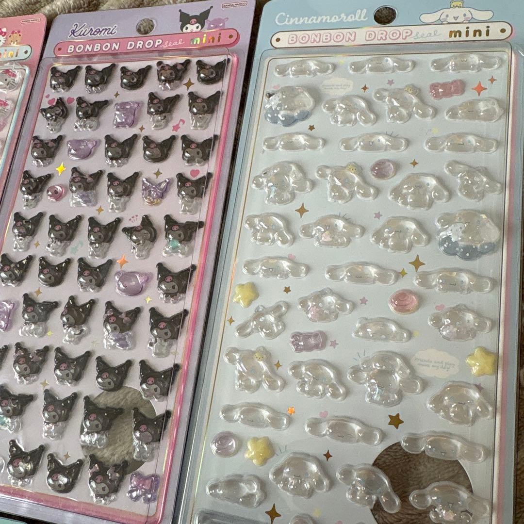 【正規品】ボンボンドロップシール　サンリオミニ　7種類セット