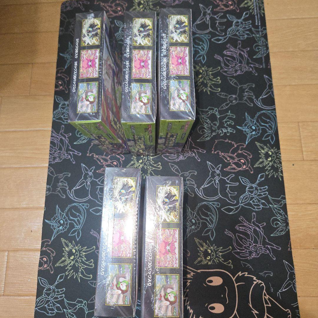 ポケモンカード　ムニキスゼロ　シュリンク付ボックス　5BOXセット　未サーチ品