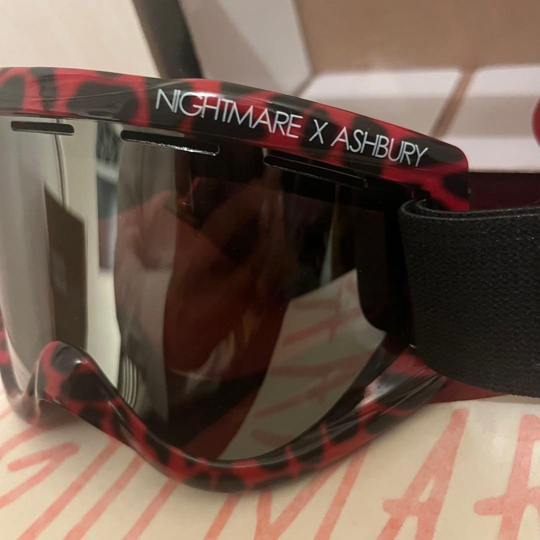 新品　NIGHTMARE X ASHBURY ゴーグル