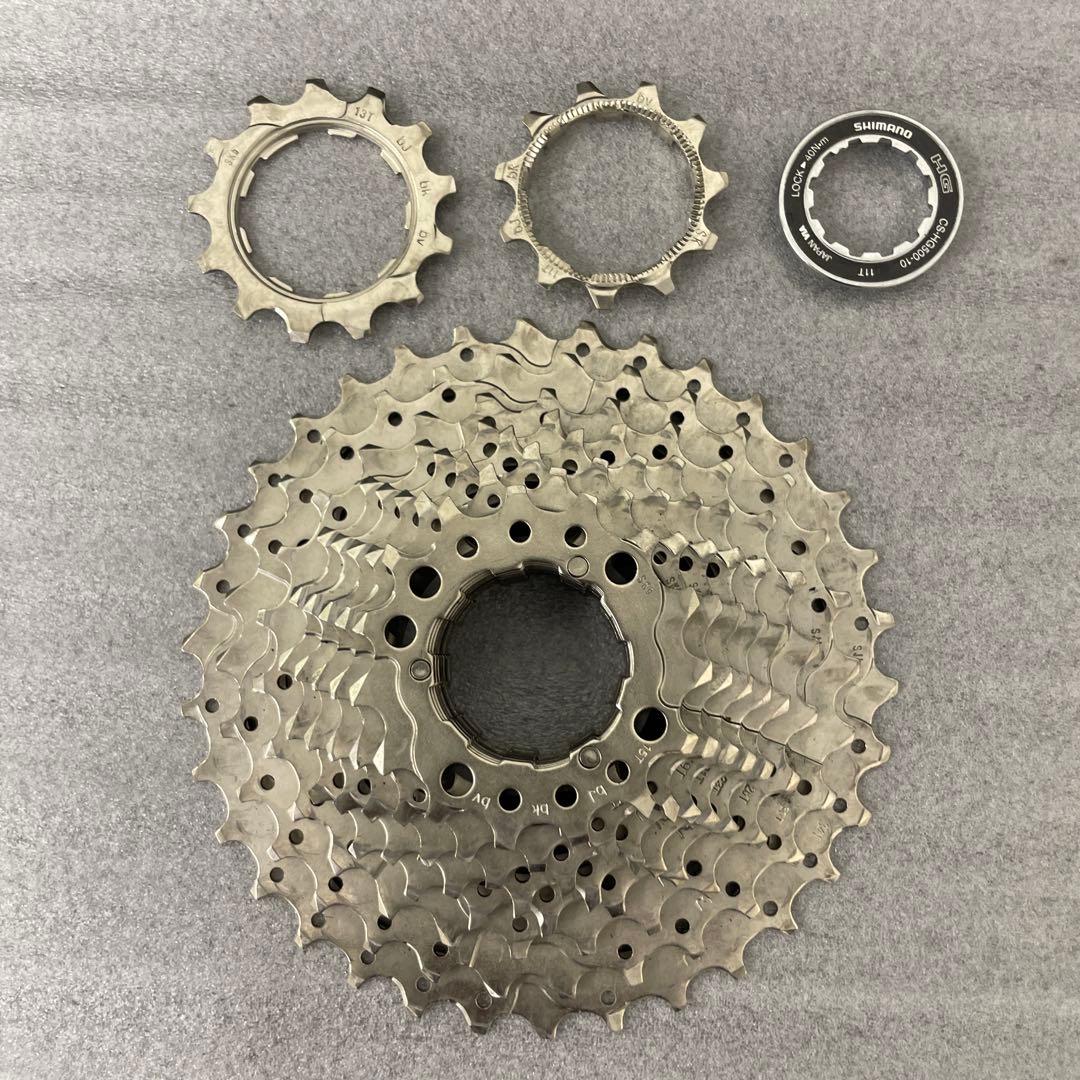 SHIMANO GRX 10s用 FD RD スプロケット チェーン