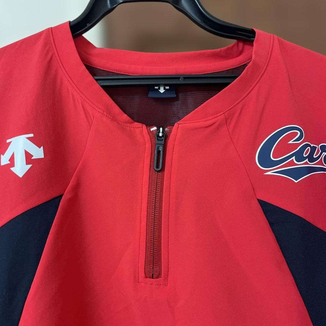 や*ー様 広島東洋カープ ストレッチ半袖ピステ O(XL) 2025 プロモデル