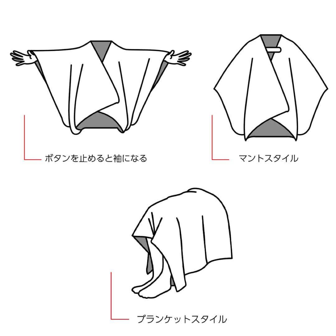2枚セット 新品 ワークマン エックスシェルター 断熱β ブランケット ポンチョ