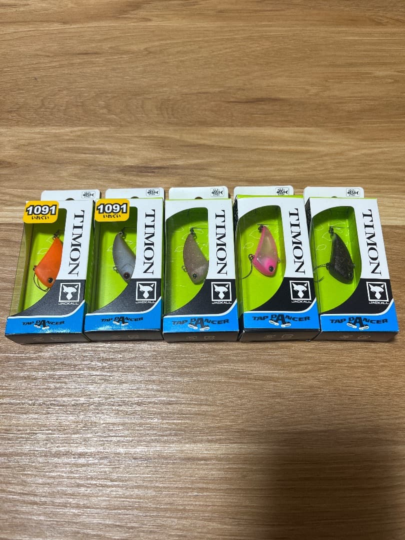 ジャッカル　タップダンサー3.7g　5点セット