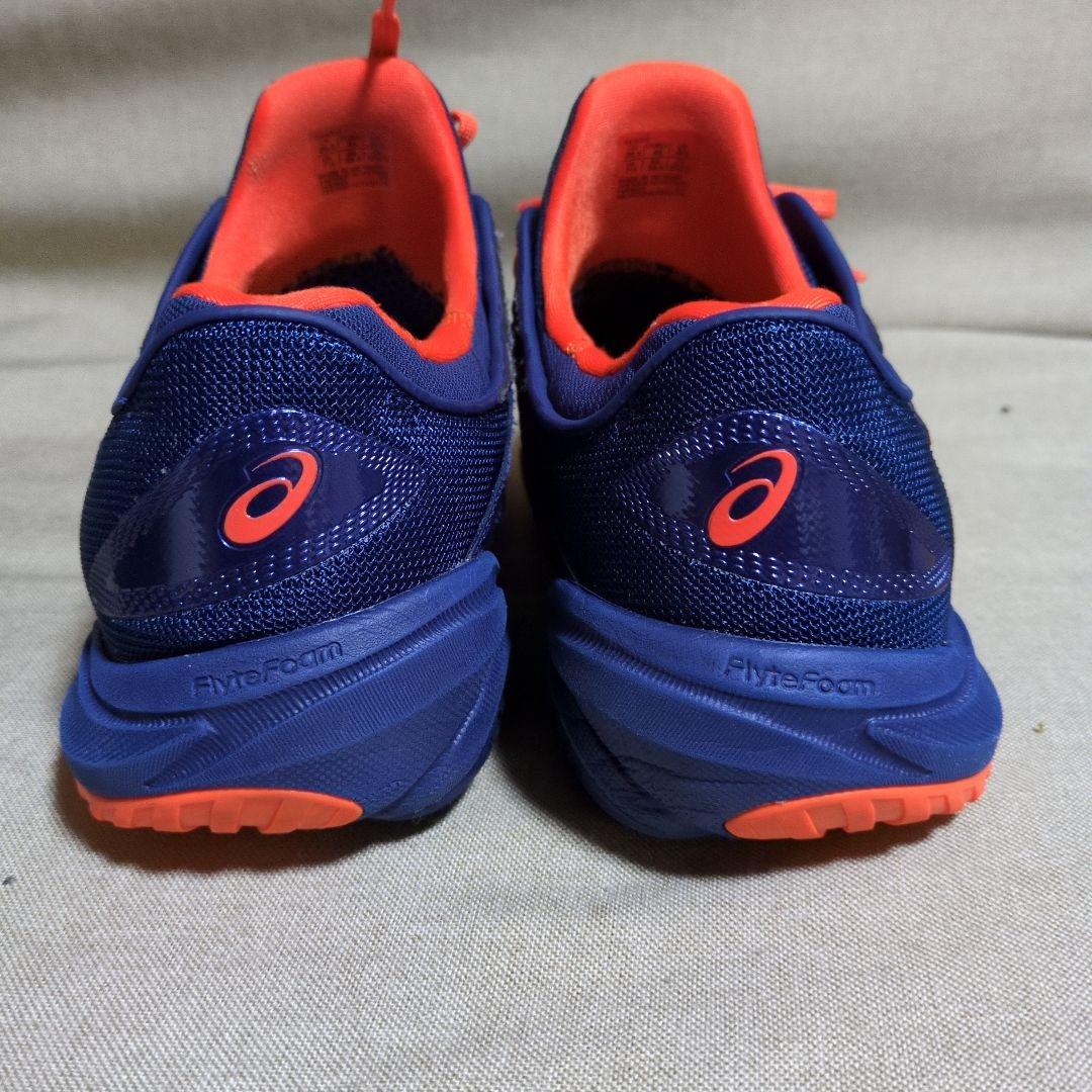 ASICS テニスシューズ オールコート　ネイビー/オレンジ