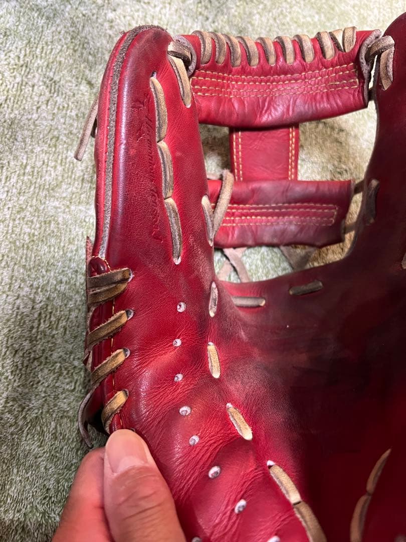 カッコイイ！　ミズノプロ・クラシック 硬式、内野用グラブ