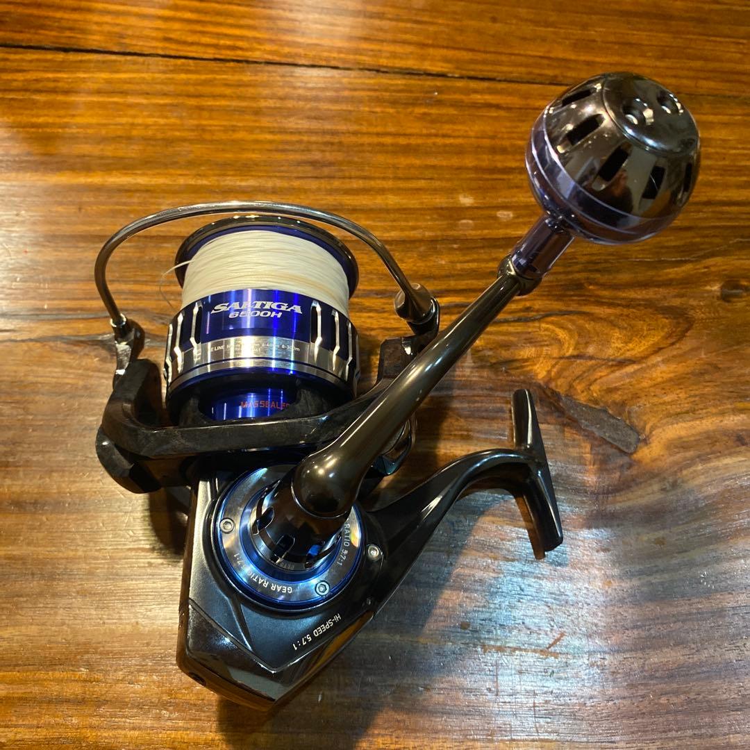 Daiwa 15ソルティガ6500h 本体と純正替えスプール1個セット　OH済