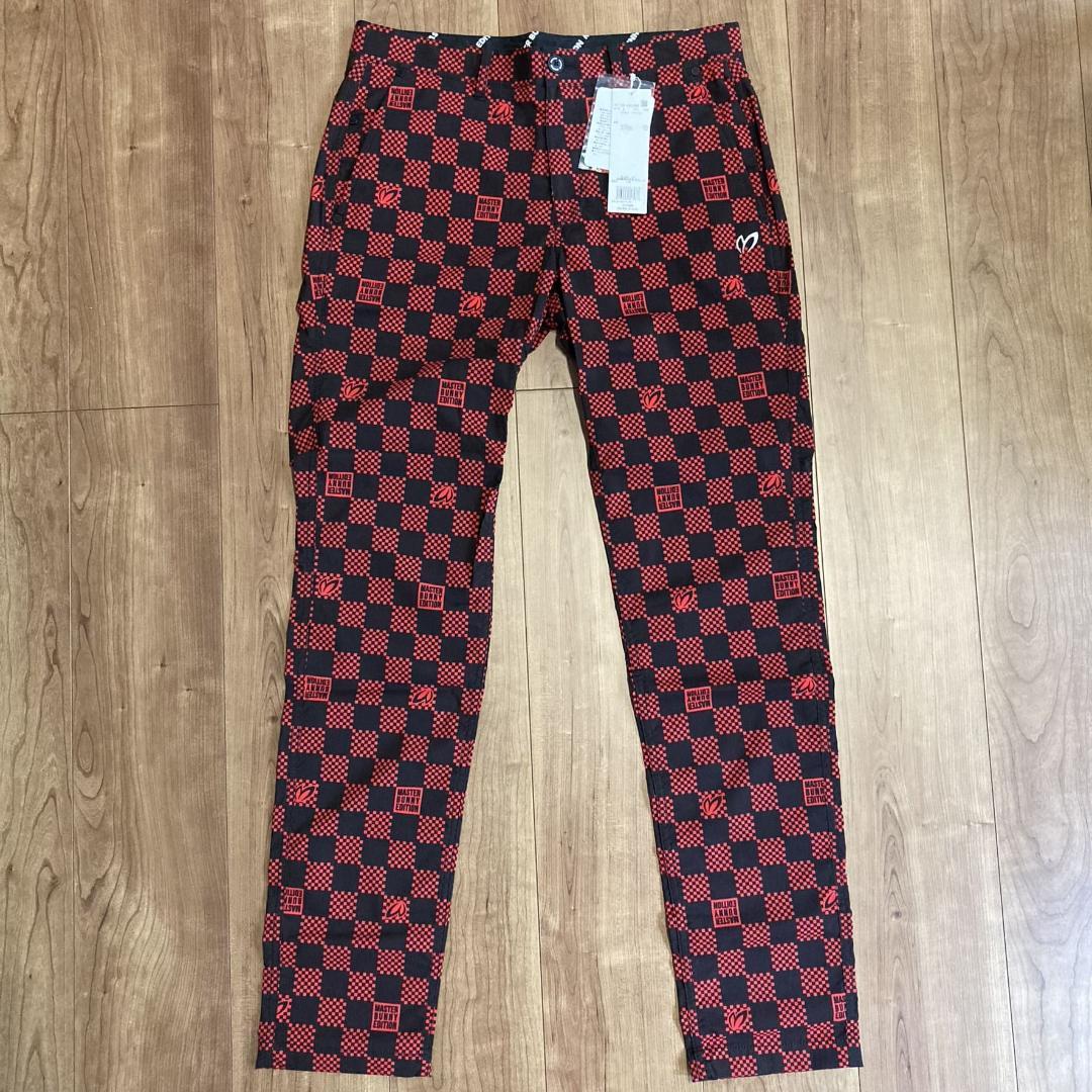 PEARLYGATES　マスターバニーエディション　ゴルフ　ストレッチパンツ