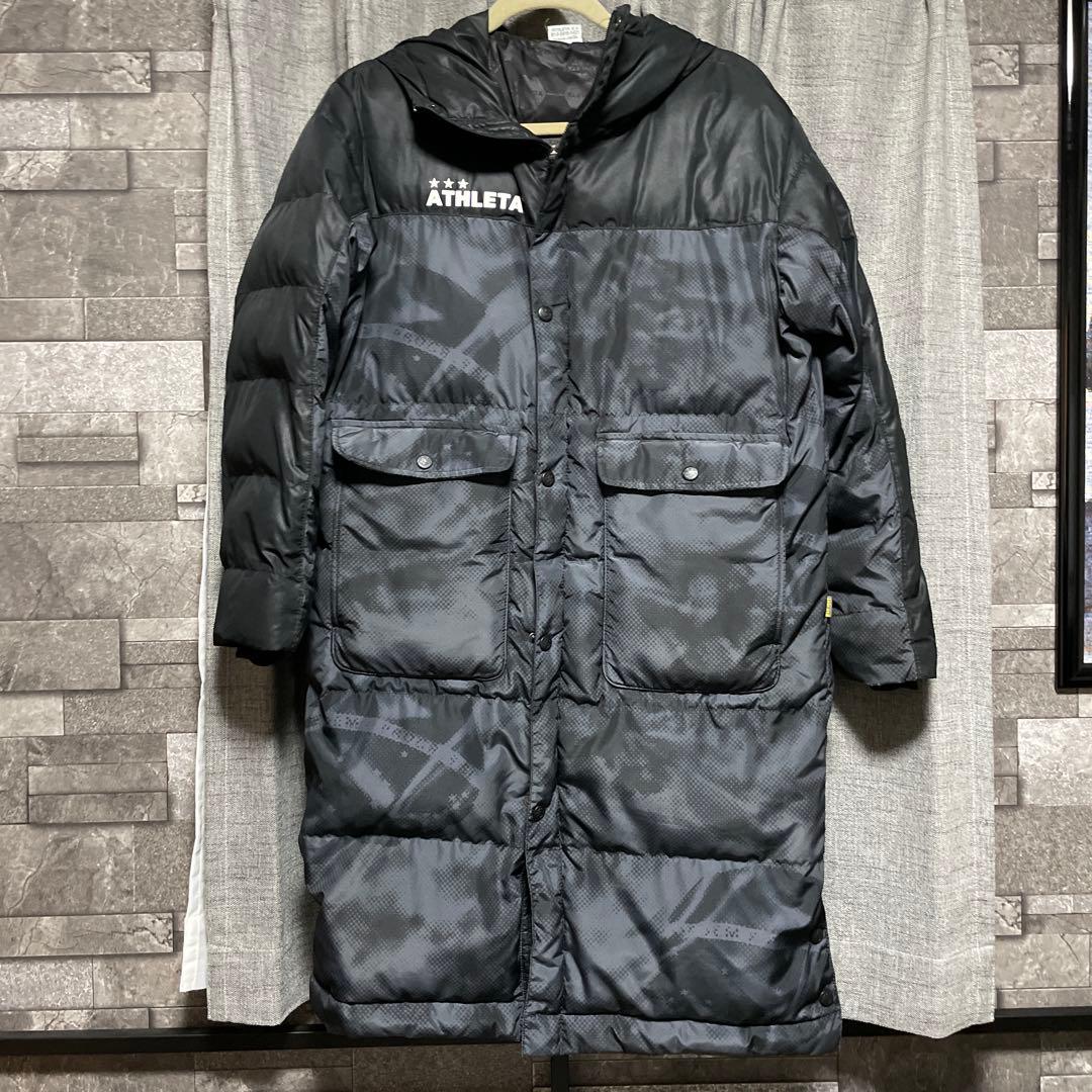 ATHLETA 黒 ベンチコート　160cm