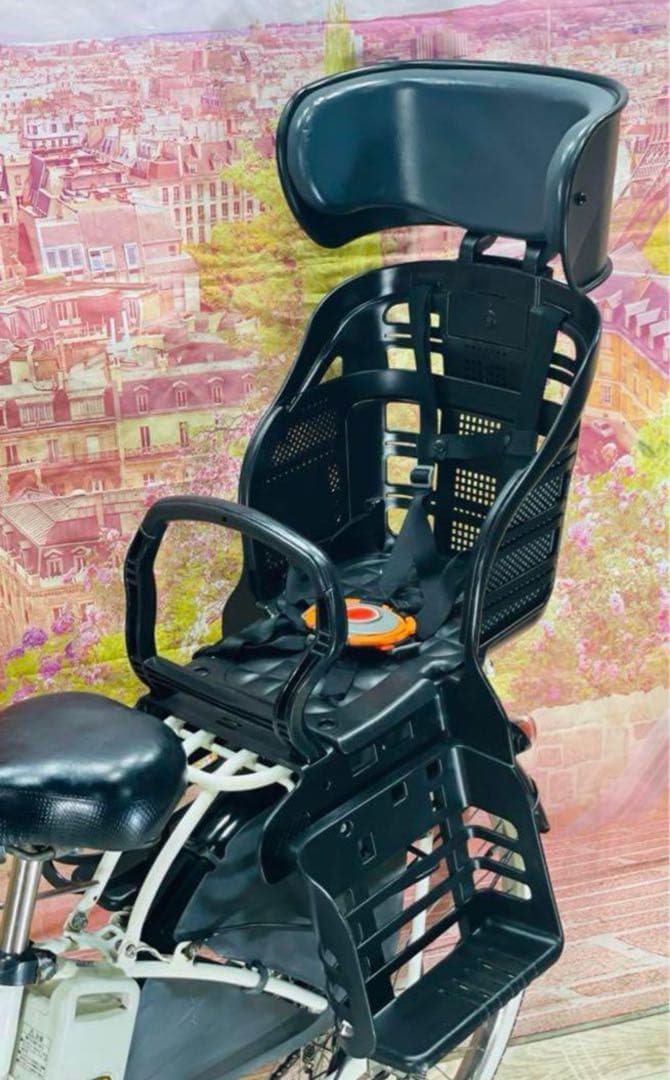 K1990 電動自転車パナソニック子供乗せ 26インチ 8.9Ah ホワイト