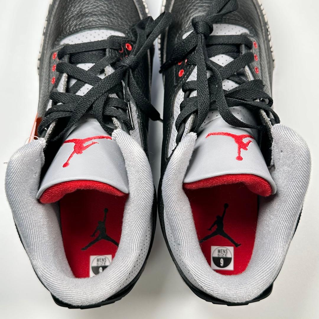 新品 Jordan 3 Mid RetroMCS スパイク セメント 希少