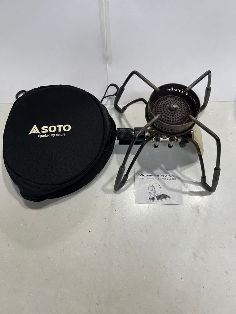 SOTO レギュレータストーブST−310シングルバーナー ブラック
