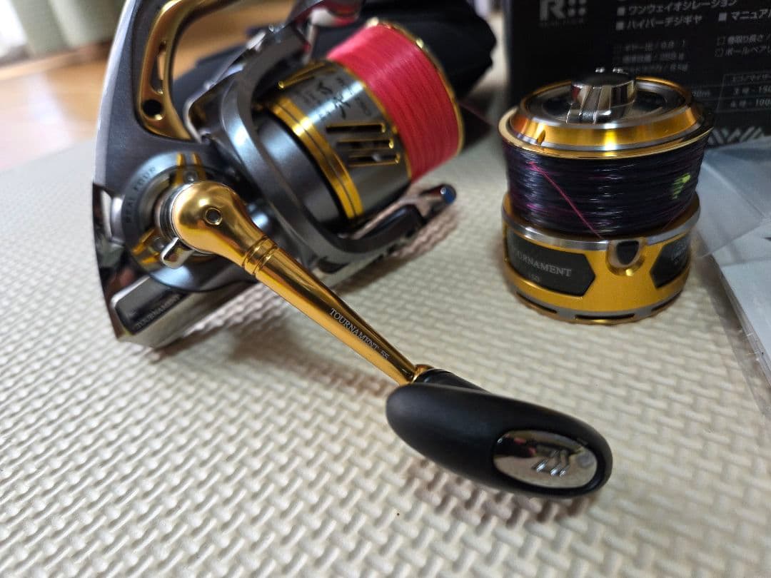 ダイワ　トーナメントISO 3000SH LBD 口太スプール　リール