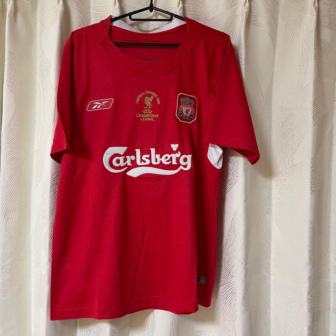 リバプール2004/05ジェラードホームサッカーユニフォームfootball
